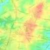 Mapa topográfico Ebright, altitude, relevo