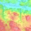 Mapa topográfico Le Vieux Presbytère, altitude, relevo