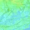 Mapa topográfico Navais, altitude, relevo