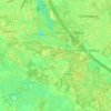 Mapa topográfico Heiveld, altitude, relevo