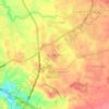 Mapa topográfico Kairagi Weru, altitude, relevo
