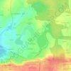 Mapa topográfico Bazouges-sous-Hédé, altitude, relevo