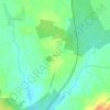 Mapa topográfico Lugéras, altitude, relevo
