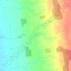 Mapa topográfico Blake, altitude, relevo