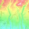 Mapa topográfico Abuan, altitude, relevo