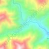 Mapa topográfico Pachapiriana, altitude, relevo