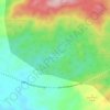 Mapa topográfico Lamtamot, altitude, relevo