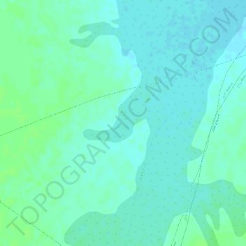 Mapa topográfico Wadi al `Atk, altitude, relevo