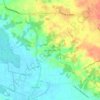 Mapa topográfico Bonne-Terre, altitude, relevo