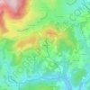 Mapa topográfico Mainbœuf, altitude, relevo