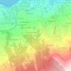 Mapa topográfico El Pinalete, altitude, relevo