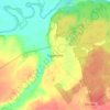 Mapa topográfico Гордиково, altitude, relevo