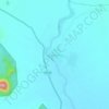 Mapa topográfico Jambughoda, altitude, relevo