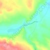 Mapa topográfico Entre Rios, altitude, relevo