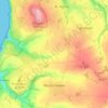 Mapa topográfico Mingoose, altitude, relevo