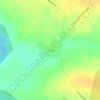 Mapa topográfico Juraguá, altitude, relevo