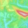 Mapa topográfico Napal, altitude, relevo