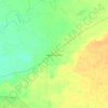 Mapa topográfico Chishtian Sharif, altitude, relevo
