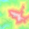 Mapa topográfico Swasey Peak, altitude, relevo