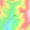 Mapa topográfico Quita, altitude, relevo