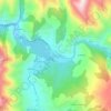 Mapa topográfico Rusecu / Rioseco, altitude, relevo