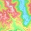 Mapa topográfico Torricchia, altitude, relevo