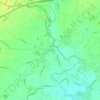 Mapa topográfico Francenigo, altitude, relevo
