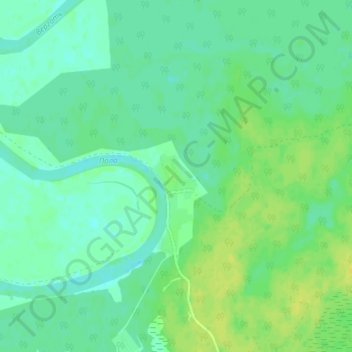 Mapa topográfico Тулитово, altitude, relevo