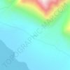 Mapa topográfico Alchori, altitude, relevo