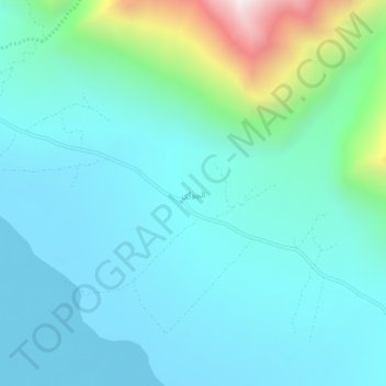 Mapa topográfico Alchori, altitude, relevo