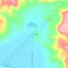 Mapa topográfico Las Zarquillas, altitude, relevo