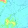 Mapa topográfico San Isidro Sur, altitude, relevo