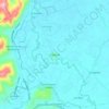 Mapa topográfico El Cerrito, altitude, relevo