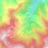 Mapa topográfico Khoti, altitude, relevo