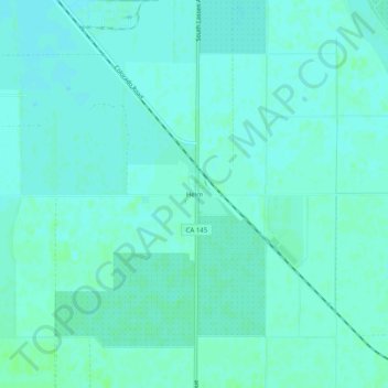 Mapa topográfico Helm, altitude, relevo