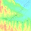 Mapa topográfico Alsdorf, altitude, relevo