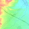 Mapa topográfico El Pajonal, altitude, relevo