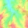 Mapa topográfico Sognes, altitude, relevo