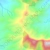 Mapa topográfico Sega, altitude, relevo