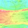 Mapa topográfico Pakong, altitude, relevo