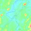 Mapa topográfico Balai Jaya, altitude, relevo