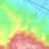 Mapa topográfico Le Haut des Perriers, altitude, relevo