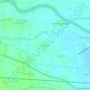 Mapa topográfico Manalur, altitude, relevo