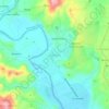 Mapa topográfico Mandug, altitude, relevo