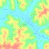 Mapa topográfico Mount Perry, altitude, relevo