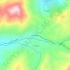 Mapa topográfico San Pedro, altitude, relevo