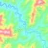 Mapa topográfico 那腊, altitude, relevo