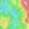 Mapa topográfico Ambriola, altitude, relevo