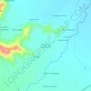 Mapa topográfico Sarapampa Llaccaccoyo, altitude, relevo