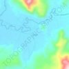 Mapa topográfico Lumpo, altitude, relevo